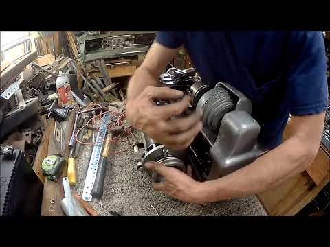 craftsman 109 mini lathe restore part 4 the motor