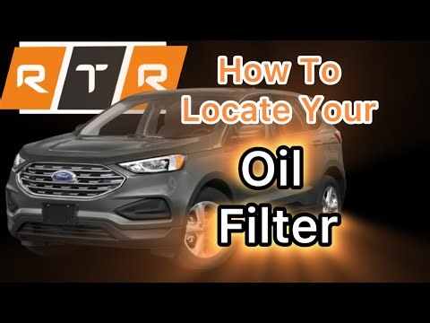 How To Locate Your Oil Filter (2014-2023 Ford Edge) 