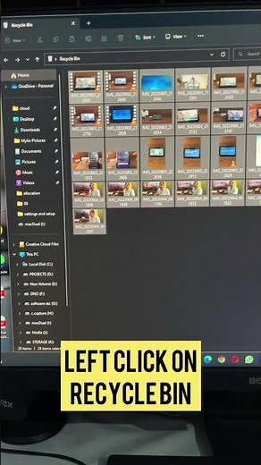 No Empty Recycle Bin option in latest windows 11 build : how to empty recycle bin