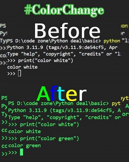How to change Color in VS Code terminal? Ganesh Rawatz #vscode #vscodetips