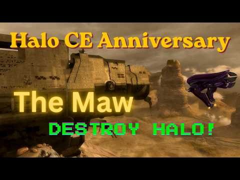 Halo CE Anniversary The Maw Legendary Walkthrough | Final Mission Guide, Objectives & Warthog Run