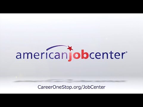 Learn how American Job Centers can help you Find A Job and grow your career