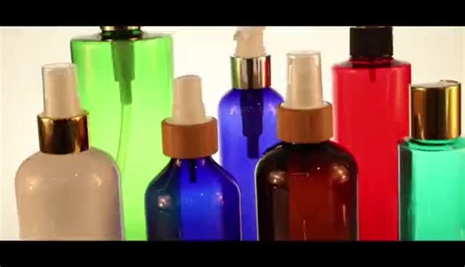 Bamboo Cosmetic Packaging PET 60ml  120ml  250ml 500ml Frosted Amber Plastic Bottle with Bamboo Cap