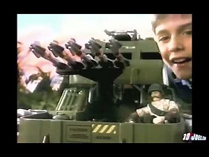 1990 Destro's Dominator (Iron Grenadiers) and G.I. Joe Mobile Battle Bunker TV commercial