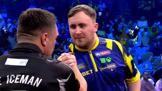 Bahrain Darts Masters: Michael van Gerwen wins title against Gian van Veen as Luke Littler's winning streak is ended