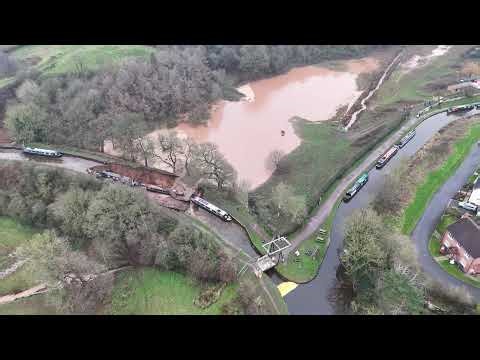 Whitchurch Canal Breach (Part 1 - 22nd December 2025)