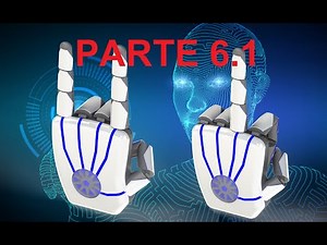 Estudio de movimiento mano robótica PARTE 7.1 (SolidWorks)