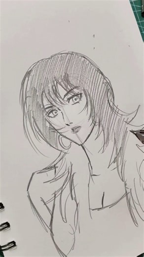 How to draw female face / heads easily #drawing #shorts