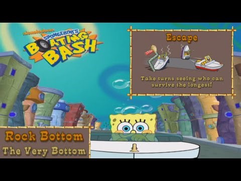 SpongeBob's Boating Bash: Rock Bottom - The Very Bottom (Escape)