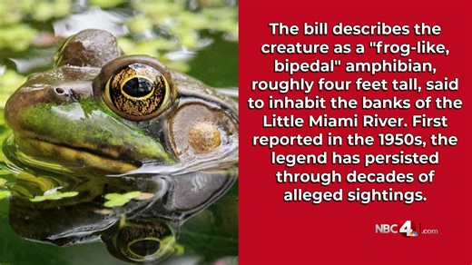 Ohio bill would name Loveland Frog as official state cryptid