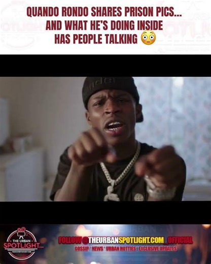 Quando Rondo Shares Prison Pics — Fans React to What He’s Doing Inside 😳