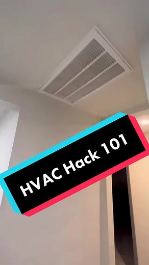 Easy HVAC Filter Change Hack - No More Filter Drops!