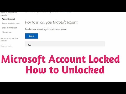 microsoft account unlocked kaise kaise,microsoft account locked how to unlock,#microsoftacnt locked