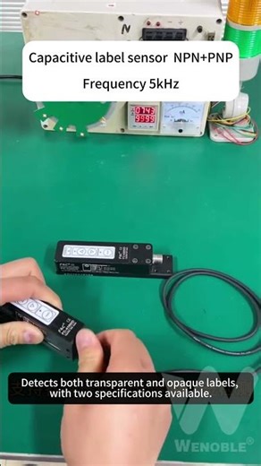 Which sensor handles transparent & opaque labels effortlessly?