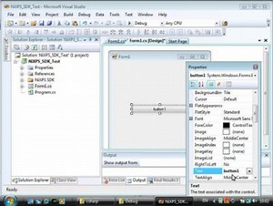 Using the NiXPS SDK in C#.