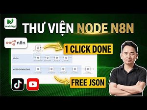 N8N Practical: Automated Video Processing Node Library – Download, Edit, AI Dubbing Complete Guide!