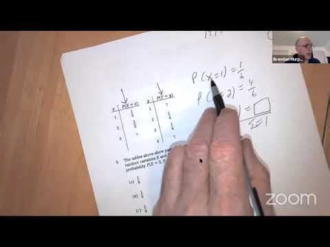 10 College Board AP Review Probability Random Variables