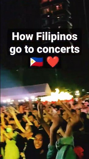 How Filipinos go to concerts. Dumaguete, the Philippines 2022. Filipino crowd singing