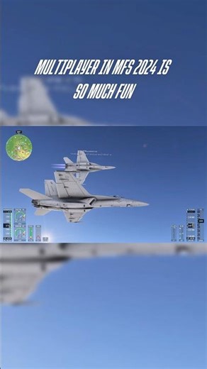 Multiplayer in MFS 2024 is so mich fun 🤩🔥 #airplane #multiplayer #fun #foryou #viral #shorts