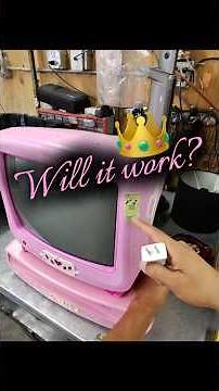 My ex used to have 1 of these Disney CRTs in her room
