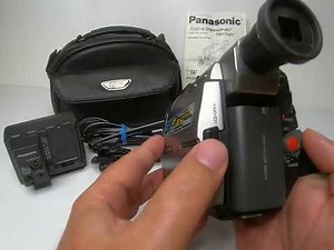 Panasonic PV DV900 Digital MiniDV Camcorder Demo Video