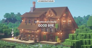 Minecraft Easy Wooden Starter House Tutorial