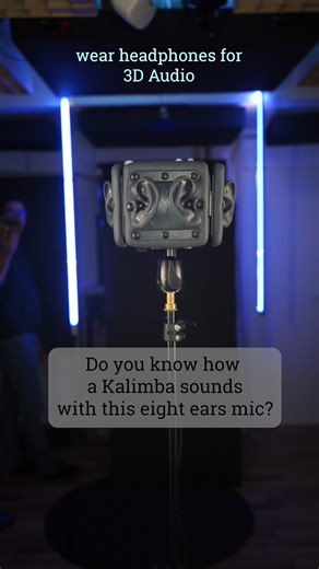3D Audio Test with an 8-Ear Microphone🎧 Use headphones for the full 3d audio effect. #8daudio #soundcheck #8dsound #asmrshorts #binauralasmr #8daudiochallenge | Martin Rieger Sound