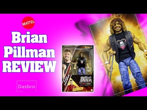 Brian Pillman WWE Elite action figure Unboxing and Review