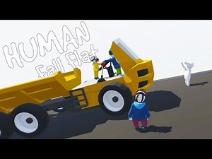 POWER OVERLOADS and HAULING COAL! - Human Fall Flat Multiplayer Gameplay