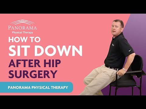 How to Sit Down after Hip Surgery