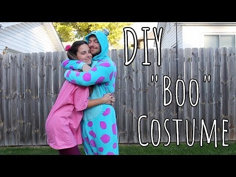 DIY | Easy Last-Minute "Boo" (Monsters Inc.) Costume