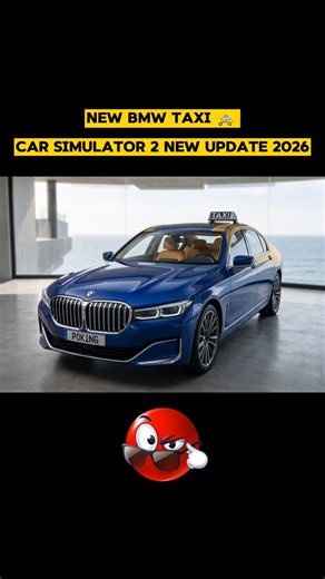 New BMW Taxi 🚕 | car simulator 2 new update 2026 | #carsimulator2 #shorts