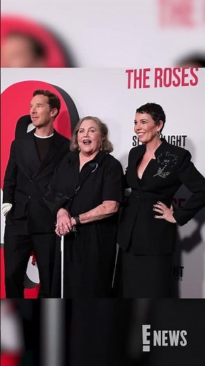 Kathleen Turner joins Benedict Cumberbatch and Olivia Colman at the NYC premiere of "The Roses."