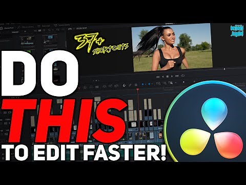 DaVinci Resolve - Customize Keyboard & 37+ Shortcuts (Do THIS to Edit FASTER!) 🔥
