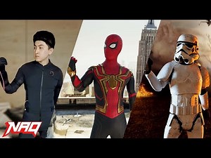 I become Spider-man & Stormtrooper using Motion Capture (BLENDER VFX)