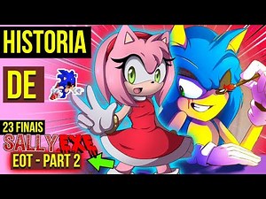 SALLY EXE EOT Part 2 STORY WITH ALL FINALS 😈
