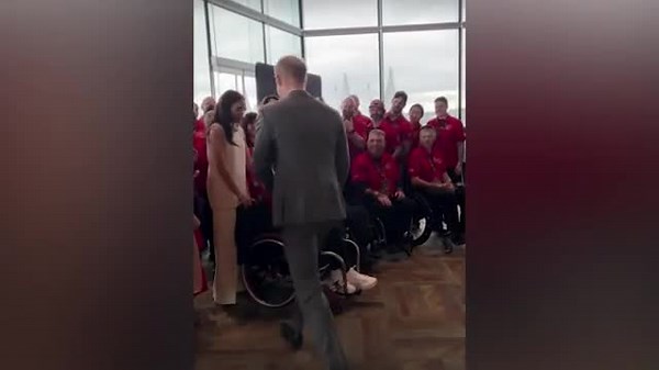 Meghan Markle shares behind scenes footage of Prince Harry dancing at Invictus Games