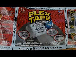 Flex Tape review: can it fix a garden hose leak?