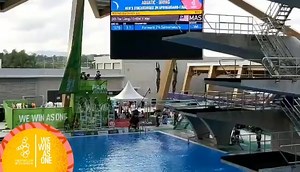 22K views · 405 reactions | Happening now: Men’s 3M synchronised springboard diving competition at the New Clark City Aquatics Center. Malaysia  leads with 319.62 total score followed by Singapore  with 291.93! #WeWinAsOne #2019SEAGames | SEAG Network | Facebook