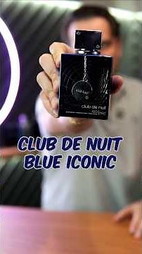 CLUB DE NUIT BLUE ICONIC BY ARMAF | ONE OF THE HOUSE'S GREATEST JEWELS #perfume