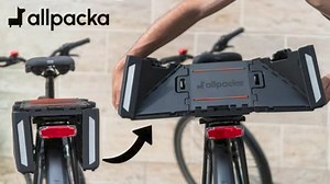 allpacka One - the first foldable cargo box for your bicycle (Full video, click the link below.) https://www.kickstarter.com/projects/allpacka/allpacka-one-the-first-foldable-cargo-box-for-your-bicycle?ref=discovery_newest?ref=discovery_newest&total_hits=53074&category_id=52 folds in under 1 second | 30l volume | 20kg load | compatible with all common panniers and racks | turn your bike into a cargo bike | Creative New Idea Gizmos