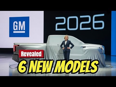 GM Just Shook the Auto World: 6 Game-Changing Vehicles Coming in 2026