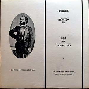 The Vienna Johann Strauss Orchestra Conductor Eduard Strauss - Music Of The Strauss Family