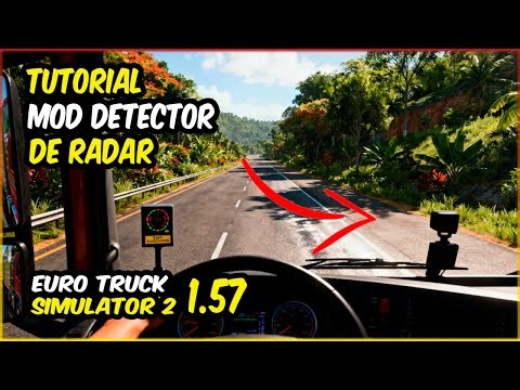 HOW TO INSTALL A RADAR DETECTOR IN EURO TRUCK SIMULATOR 2