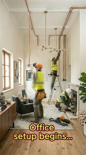 From junk room to dream office | Renovation, Repair, Before & After #shorts