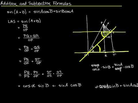 Trigonometry: Addition and Subtraction Formulas