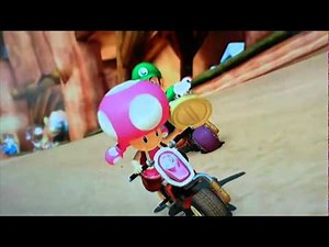 Luigi Death Stare in Mario Kart 8