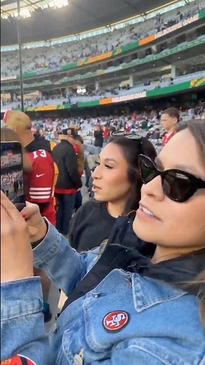 Front-Row Seats at the NFL's Melbourne Game. Can You Spot the Field? 🔭