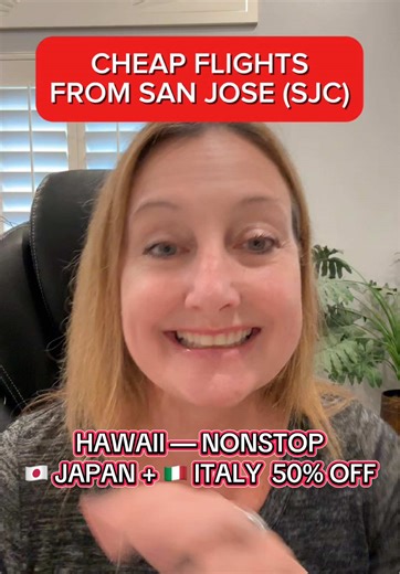 Nonstop Cheap Flights to Hawaii, Japan, and Italy