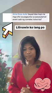 816K views · 10K reactions | Lilinawin Ko lang po at ako ay nanindigan sa ka tutuhanan na Walang nangyaring bayadan nung ginanap ang pasasalamat na event nung March 9 2025 piki po ang news na yan. At wag niyo kaming maliitin dahil kami nag sasakrepisyo para sa mahal namin sa buhay at sa bansa natin tapos mamaliitin niyo kami. #facebookreelsvideo #facebookreels | Anna Rose Autor | Facebook